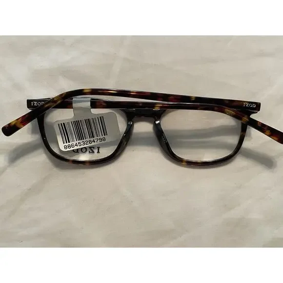 IZOD IZ1315 50-19 MATTE TORTOISE EYEGLASSES FRAME ONLY - Picture 5 of 5